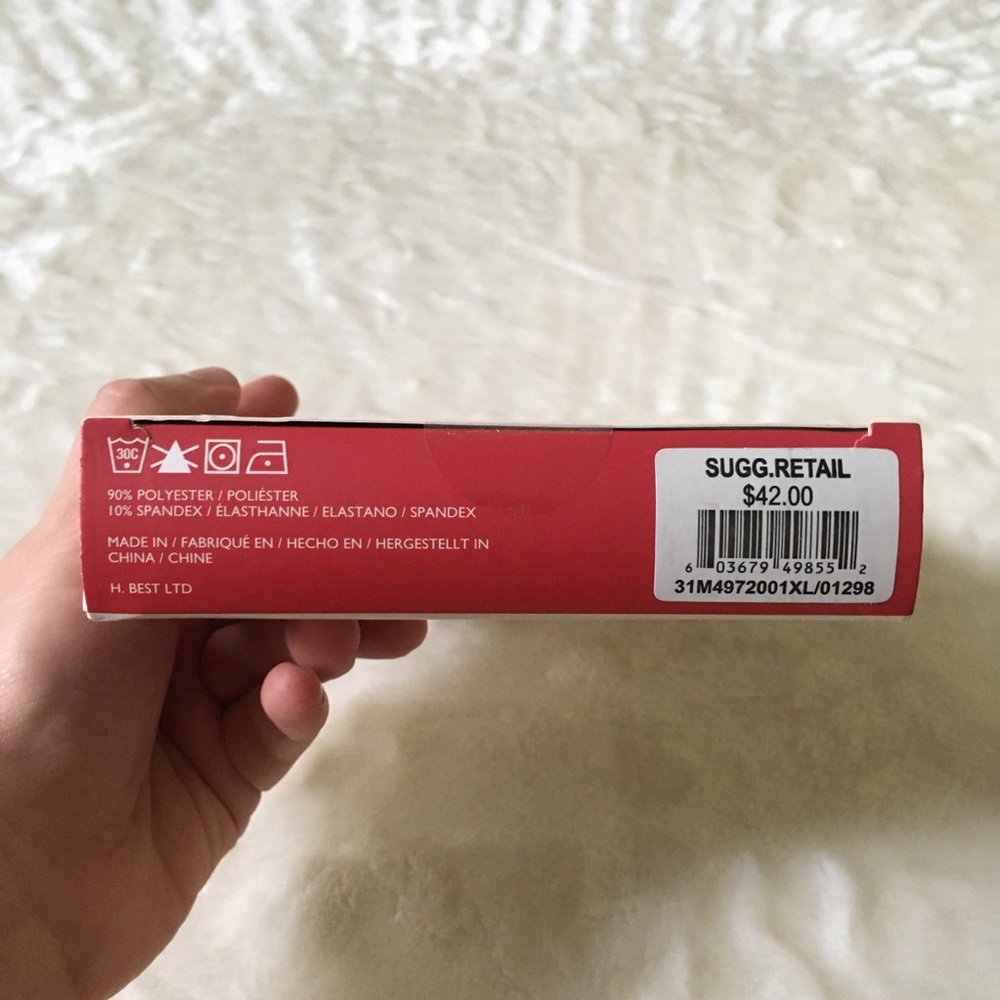 2(x)ist NWT 3 briefs XL stripes blue black white - Picture 6 of 8